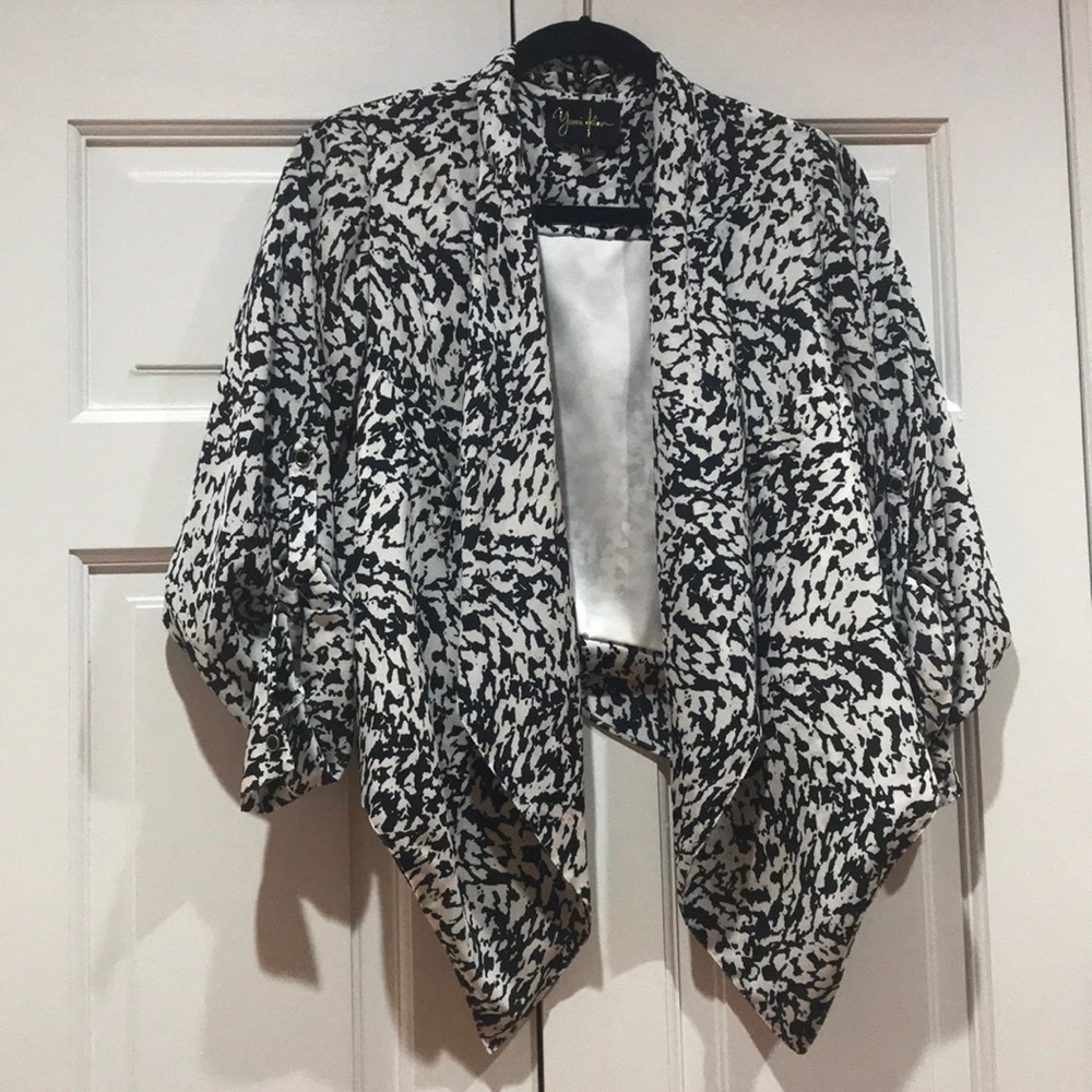 Yumi Kim Black and White Coat